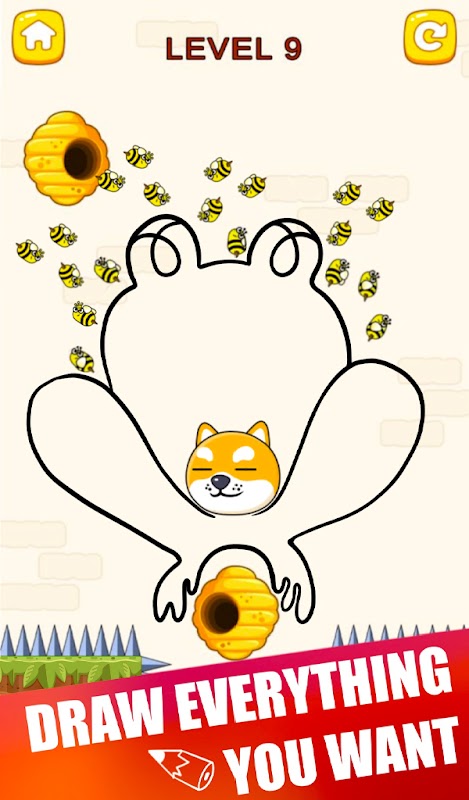 Draw To Save: Dog Draw स्क्रीनशॉट