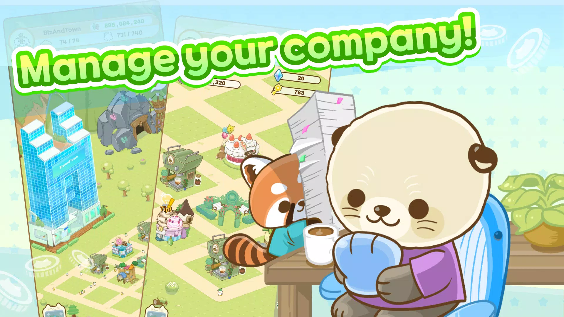 Biz and Town: Business Tycoon Screenshots