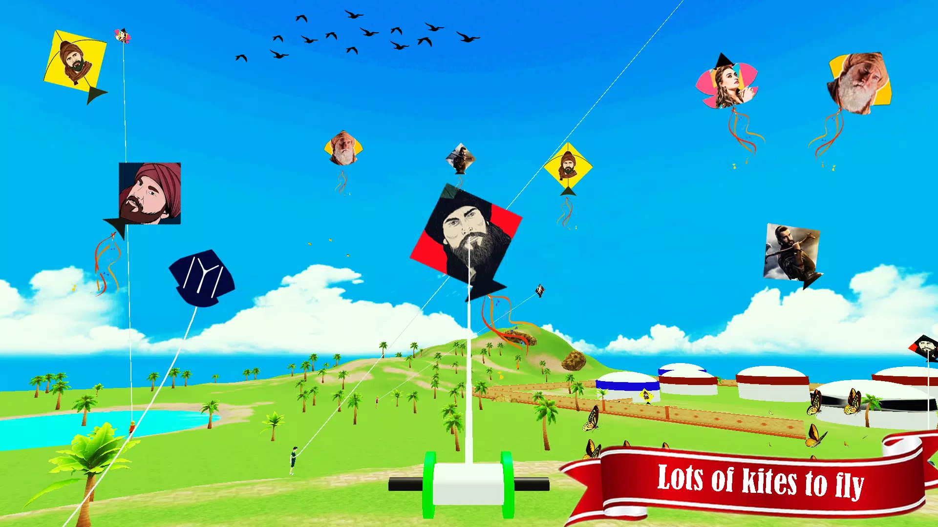 Ertugrul Gazi Kite Flying Game Screenshots