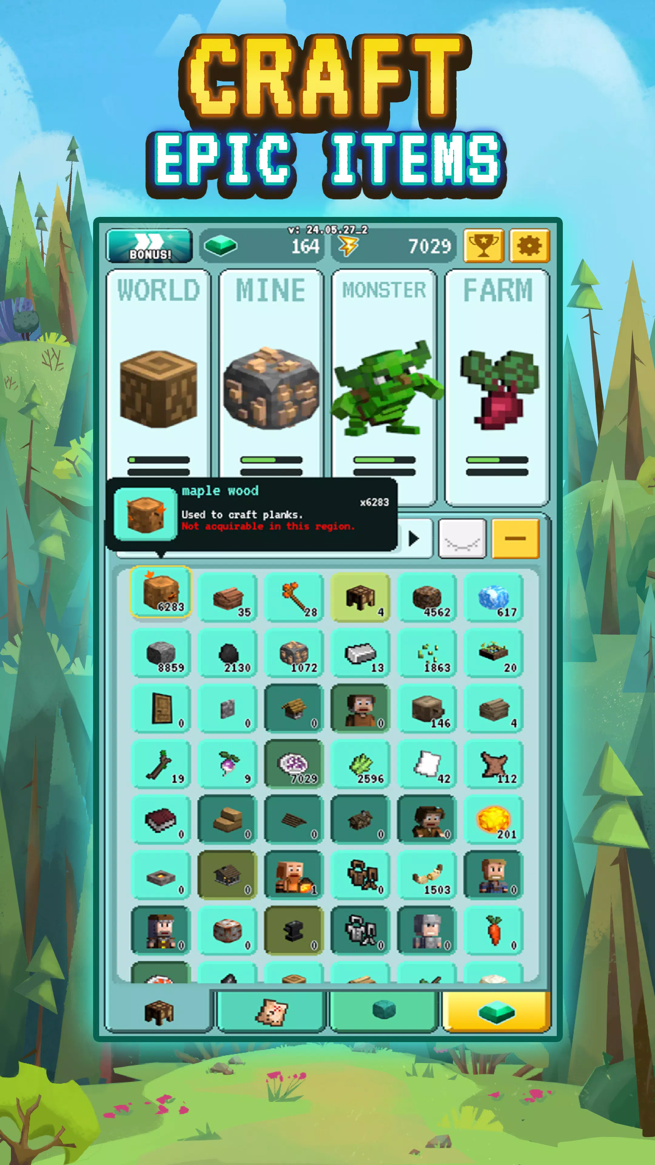 Grind Craft 2 - Idle Build Sim Screenshots