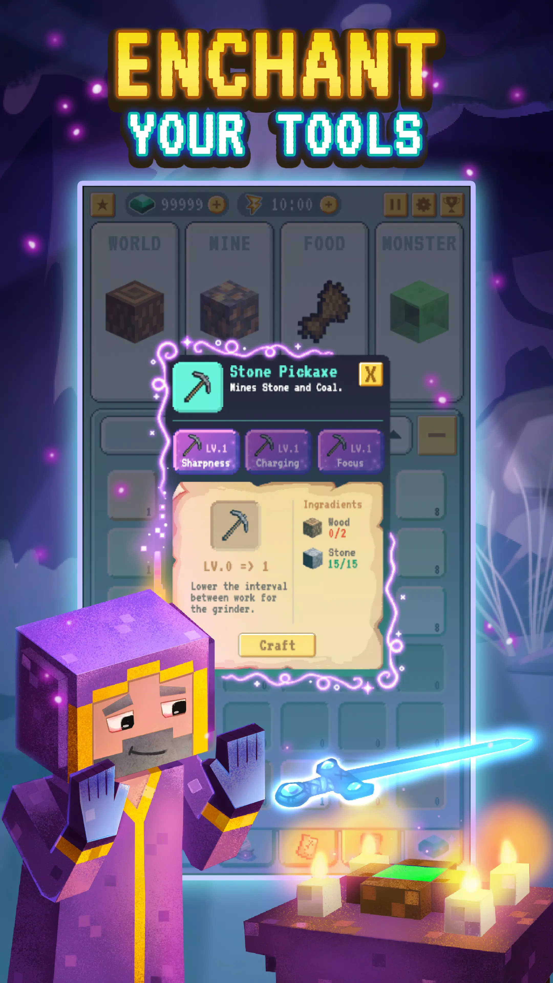 Grind Craft 2 - Idle Build Sim Screenshots