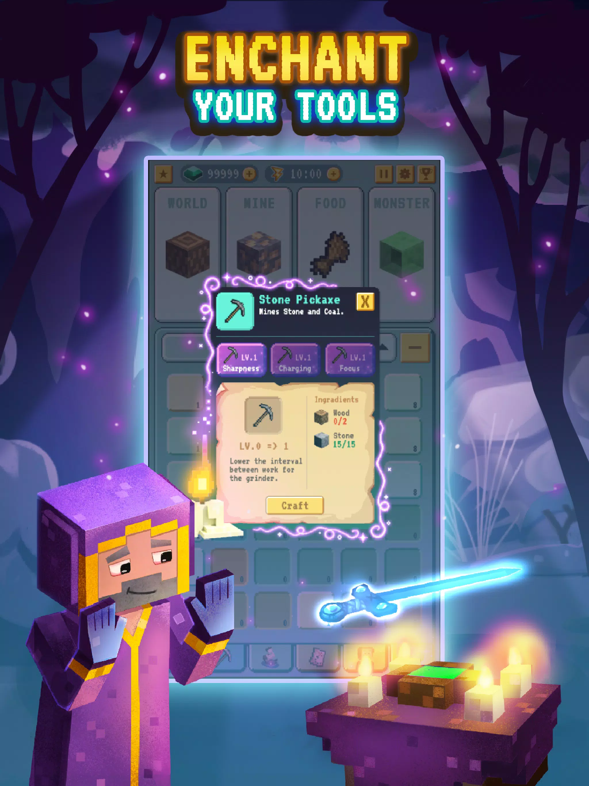 Grind Craft 2 - Idle Build Sim Screenshots