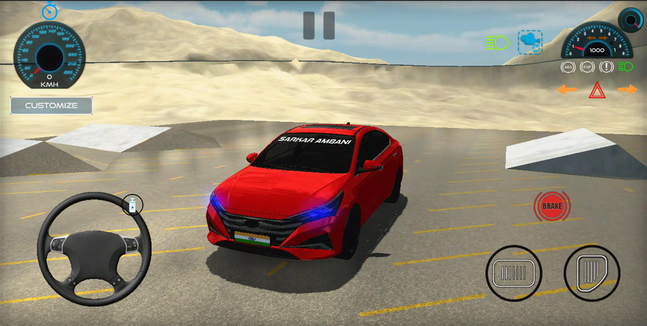 Indian Car Simulator Game Screenshots