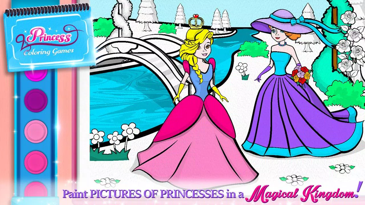 Princess Coloring Book Games Free Screenshots
