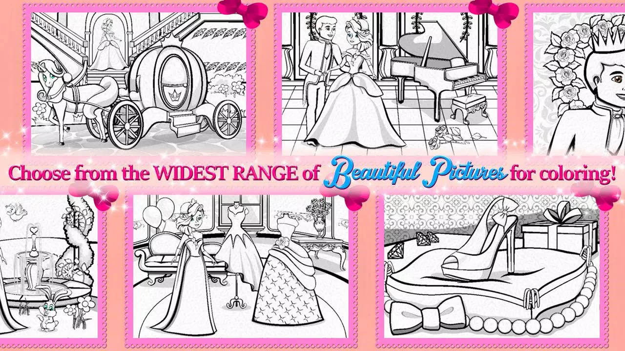Princess Coloring Book Games Free Screenshots