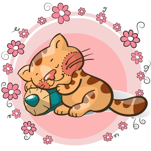 Printable Cute Little Kitten Coloring Book Printable Cute Little Kitten Coloring Book