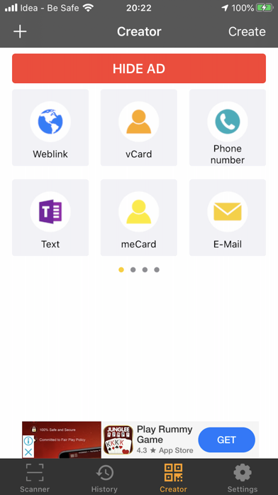 iReader - QR Code reader Screenshots