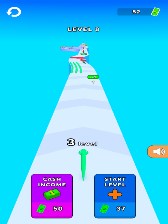 Ảnh chụp màn hình của Colorful Snake : Match Color iPad 