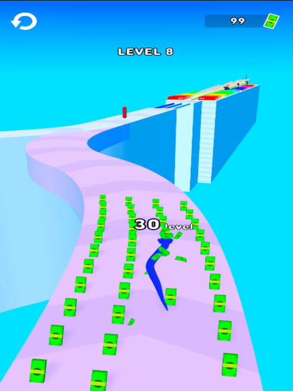 Ảnh chụp màn hình của Colorful Snake : Match Color iPad 