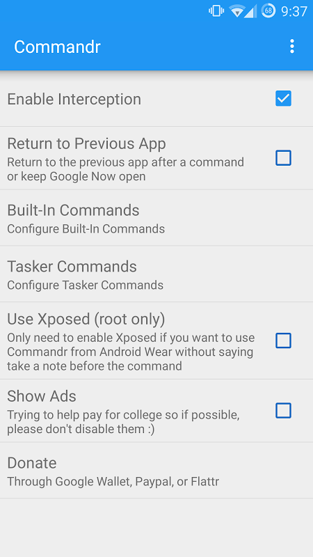 Commandr for Google Now应用截图