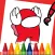 Red Solo Game Coloring Book