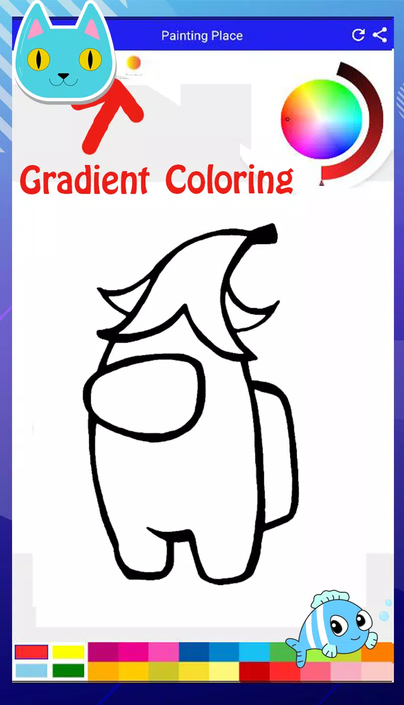 Red Solo Game Coloring Book Screenshots