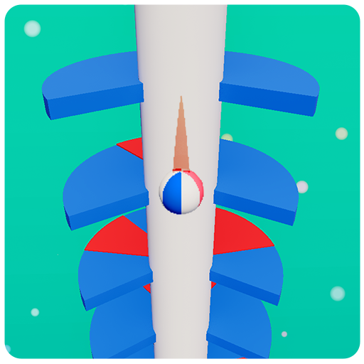 Twist Tower : Helix Ball Jump