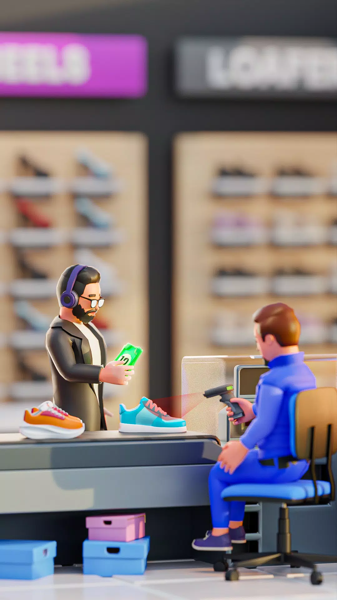 Tangkapan layar Sneaker Empire
