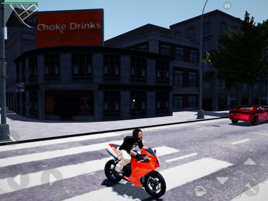Tangkapan layar Gangs of India Bikes Car Drive iPad 
