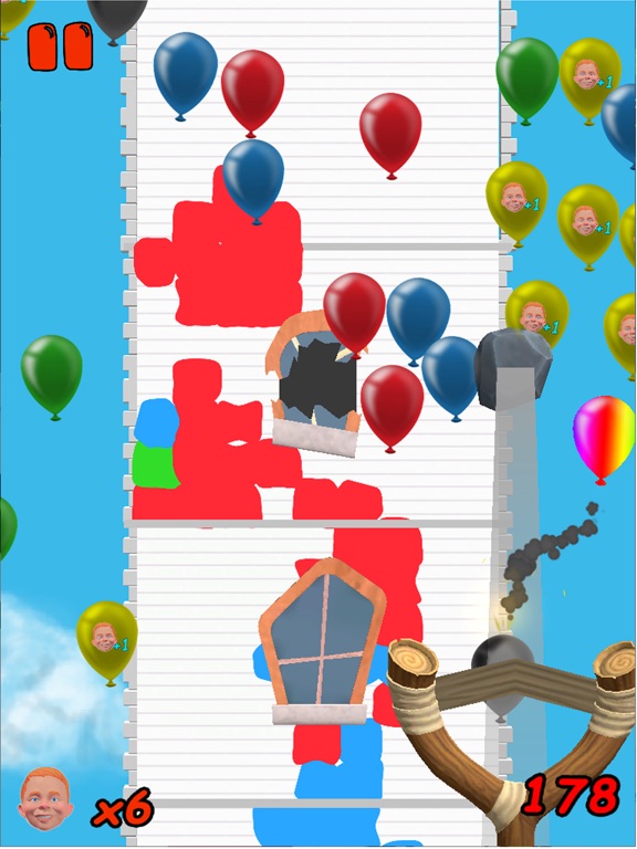 ภาพหน้าจอของ Paint Balloon iPad 