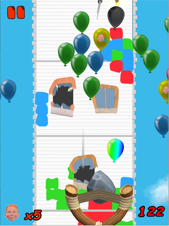 ภาพหน้าจอของ Paint Balloon iPad 