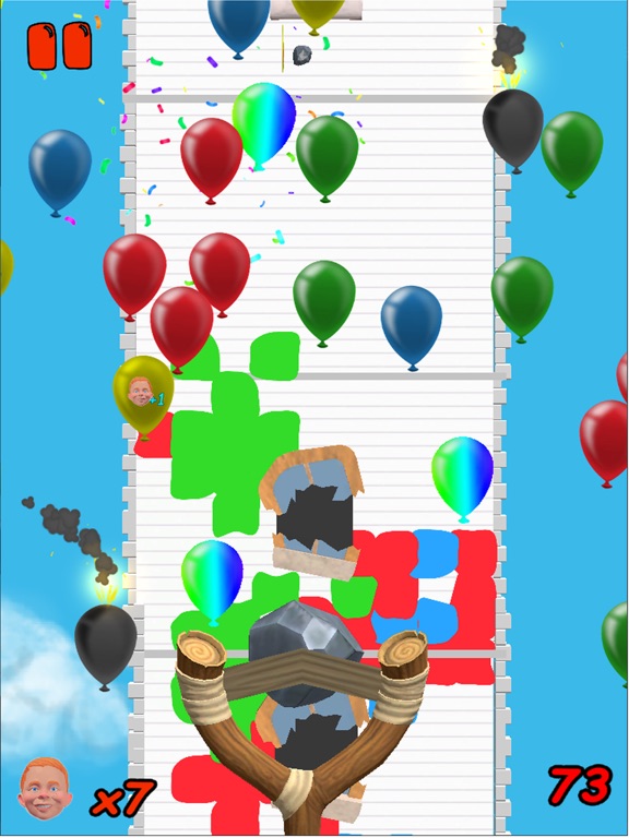 ภาพหน้าจอของ Paint Balloon iPad 