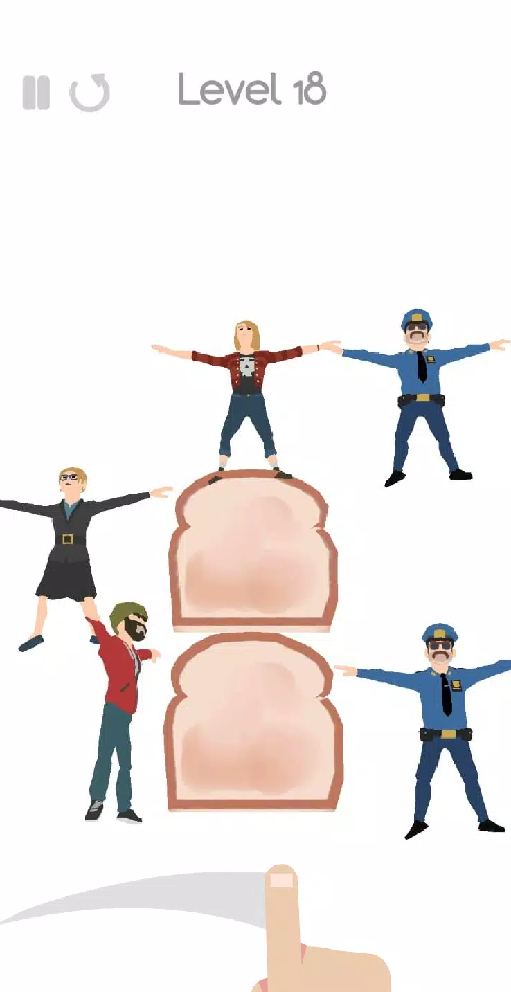 Tangkapan skrin Human Sandwich