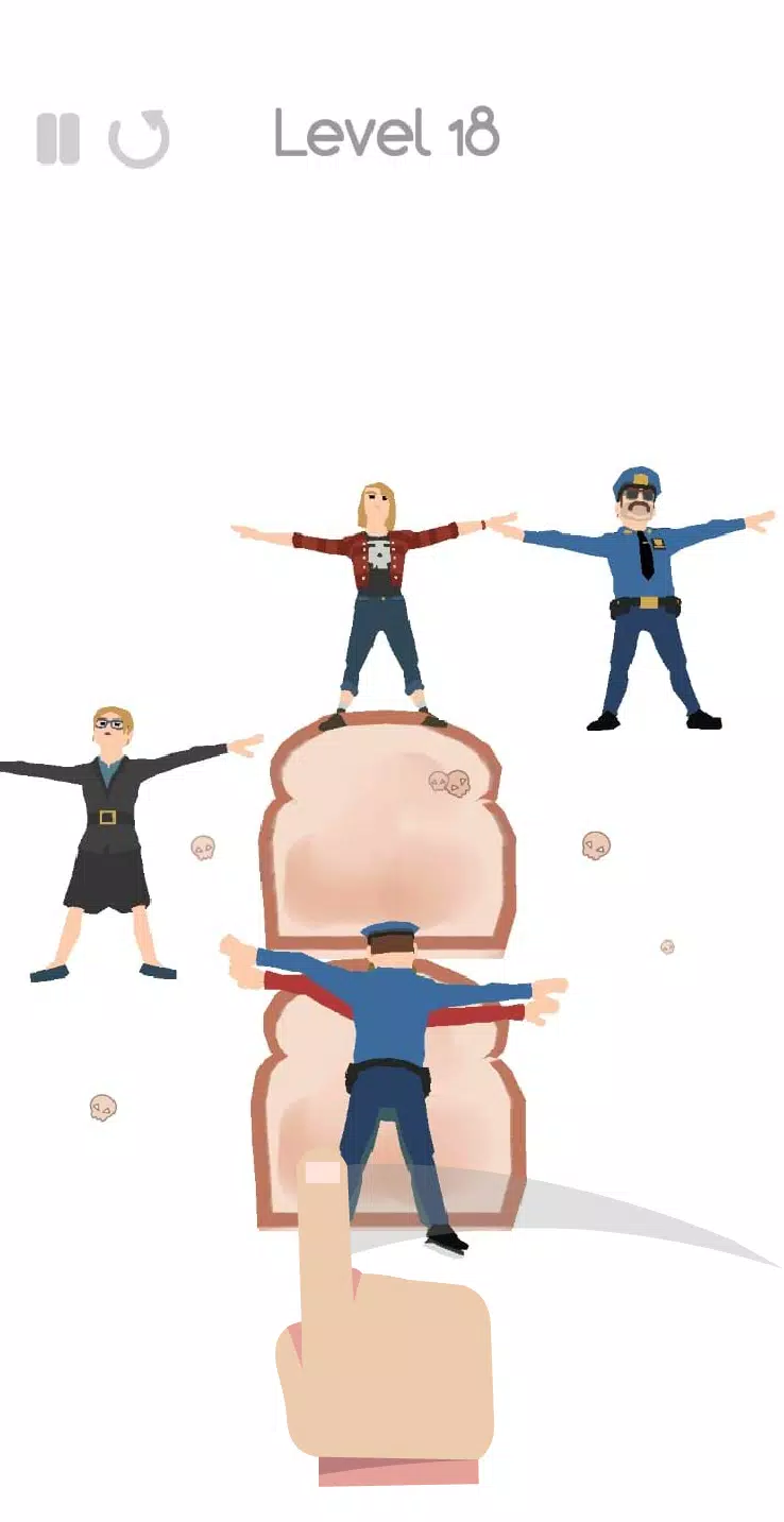 Tangkapan skrin Human Sandwich