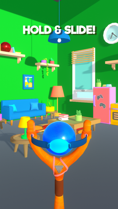 Capturas de tela do Sling Shot Room