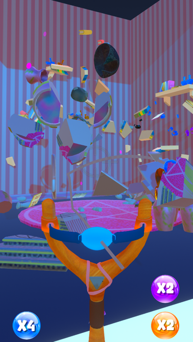 Capturas de tela do Sling Shot Room