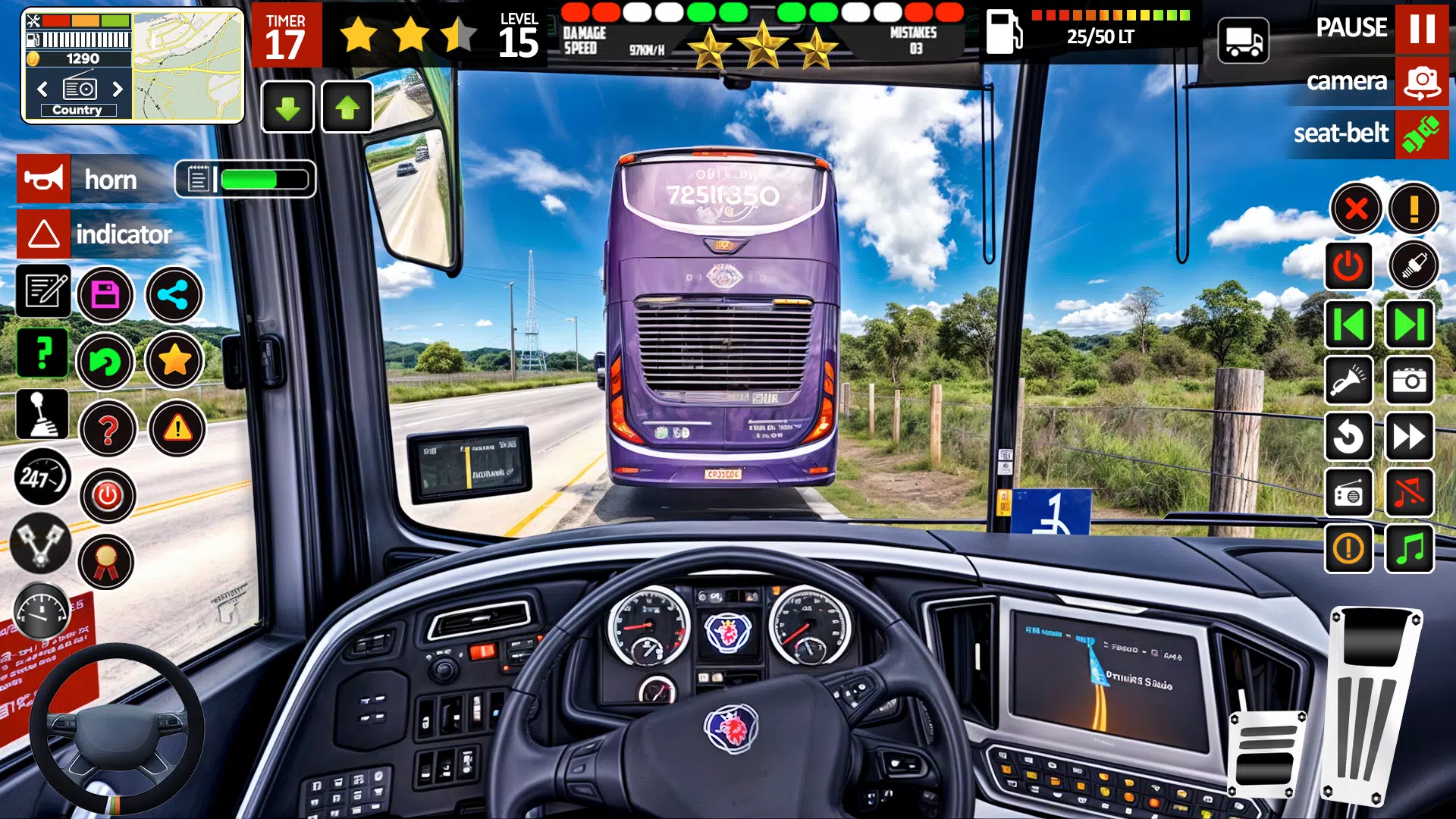 Euro Bus Game Simulator 3D Screenshots