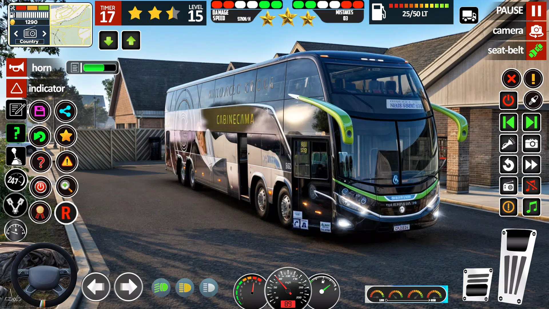 Euro Bus Game Simulator 3D Screenshots