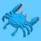 Blue Crab for LEGO 10252 Set