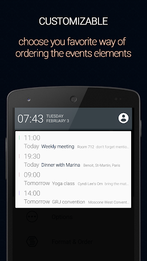 Calendar Status Pro Screenshots