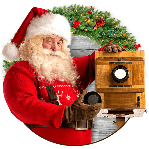 Santa In Photo