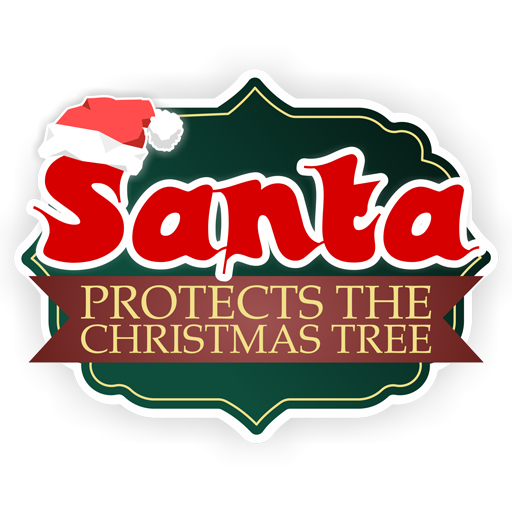 Santa Protects Christmas Tree Santa Protects Christmas Tree