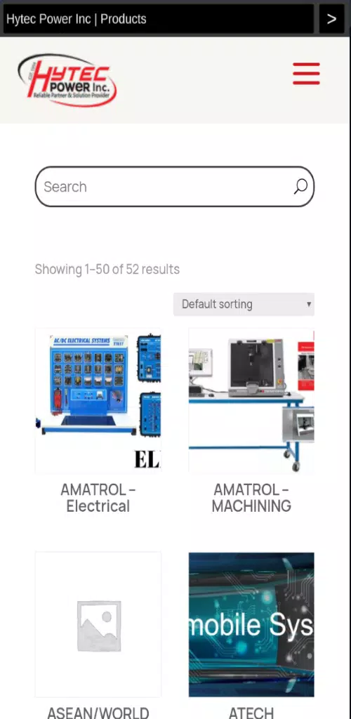 Hytec Power Webview Screenshots