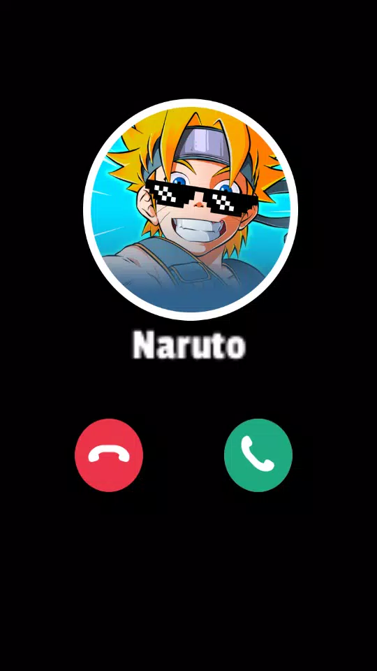 Fake call Naruto Screenshots