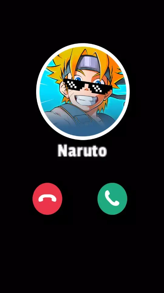 Fake call Naruto Screenshots