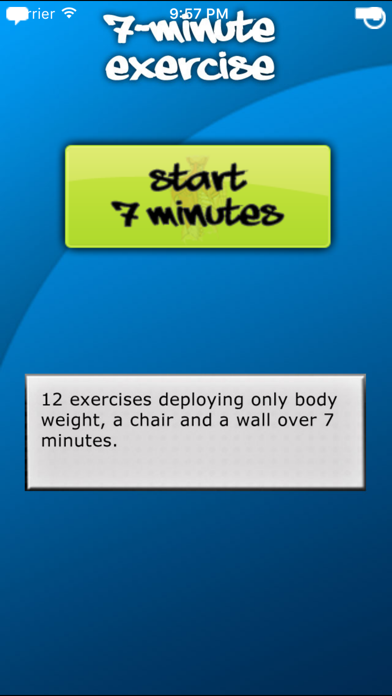 Seven Minutes Exercise Screenshots