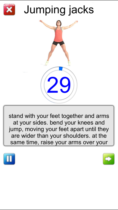 Seven Minutes Exercise Screenshots