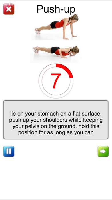 Seven Minutes Exercise Screenshots