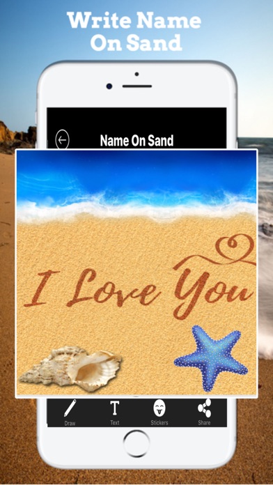 Write Name on Sand – Name Art Screenshots