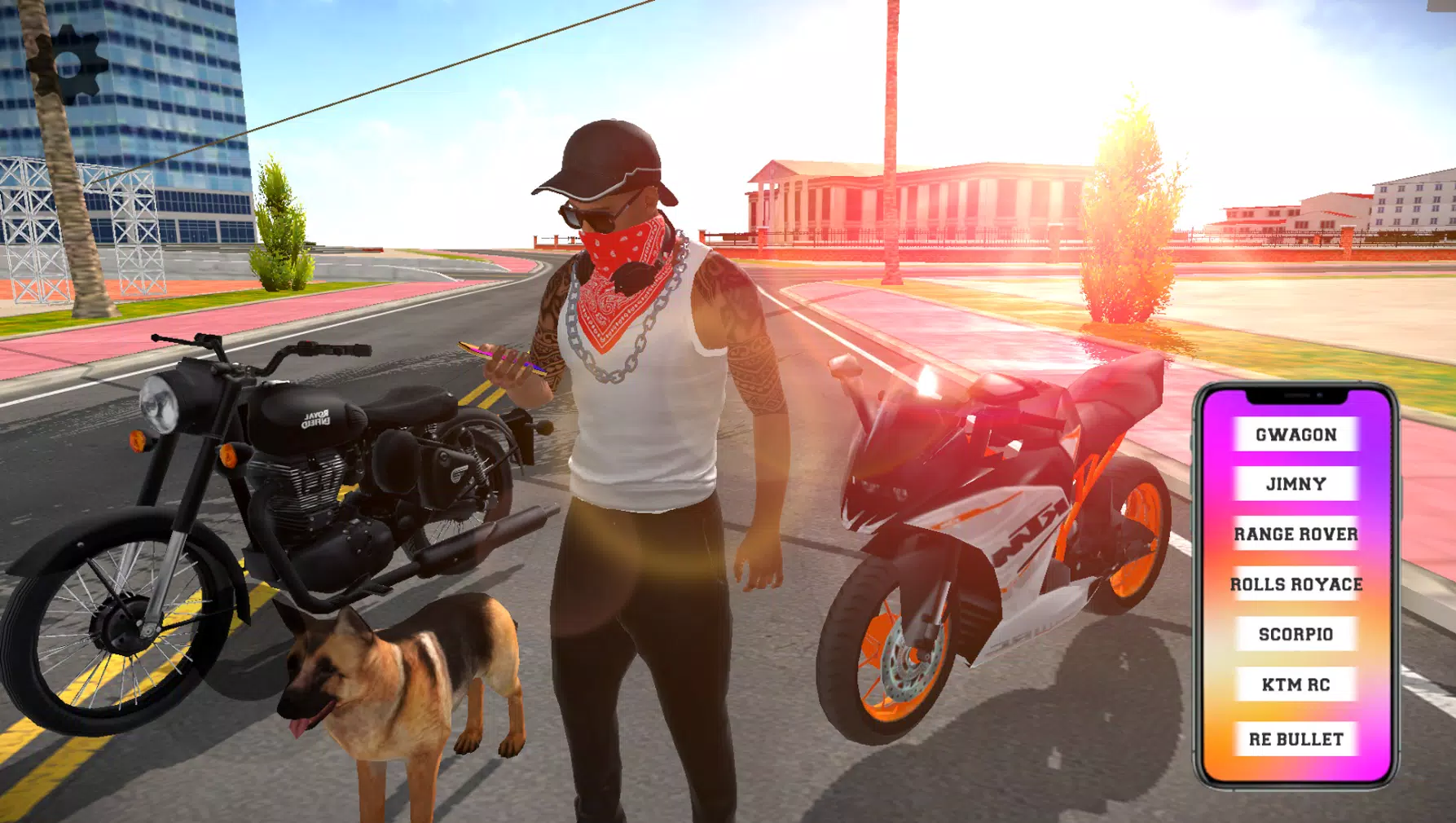 Indian Bikes And Cars Game 3D Screenshots