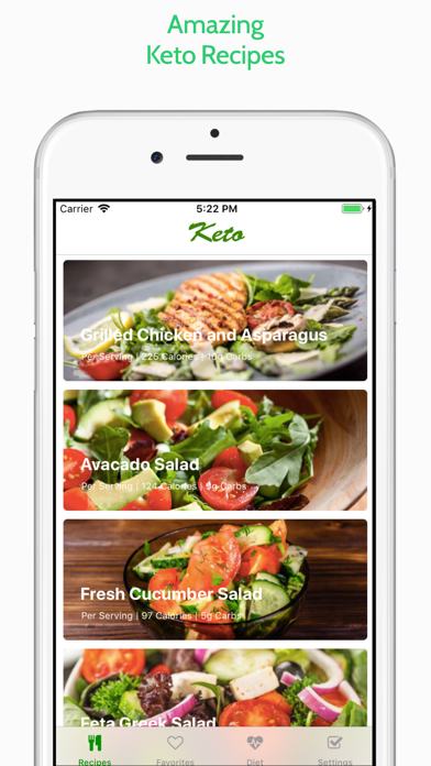 Keto Pro: Keto Recipes & Diets Screenshots