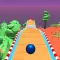 Rolling Balls in Forest