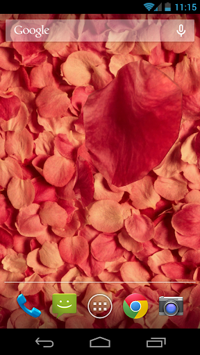 Petals 3D live wallpaper Screenshots