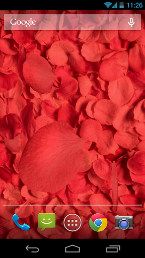 Petals 3D live wallpaper Screenshots