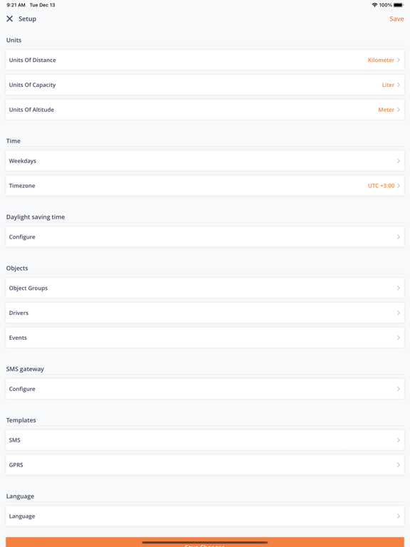 SmarTrack.me iPad Screenshots