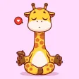 Lovely Giraffe Stickers