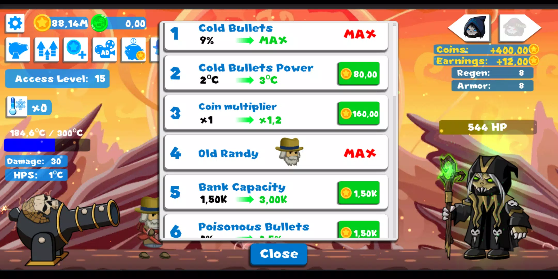 Idle Cannon Quest Screenshots