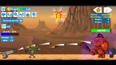 Tangkapan layar Idle Cannon Quest
