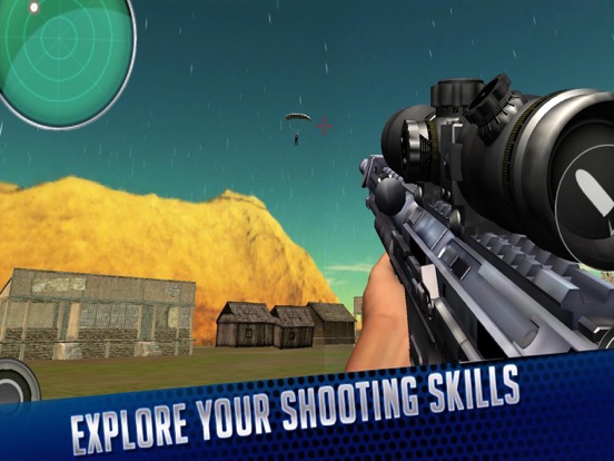 Скриншоты Sniper Parachute iPad 