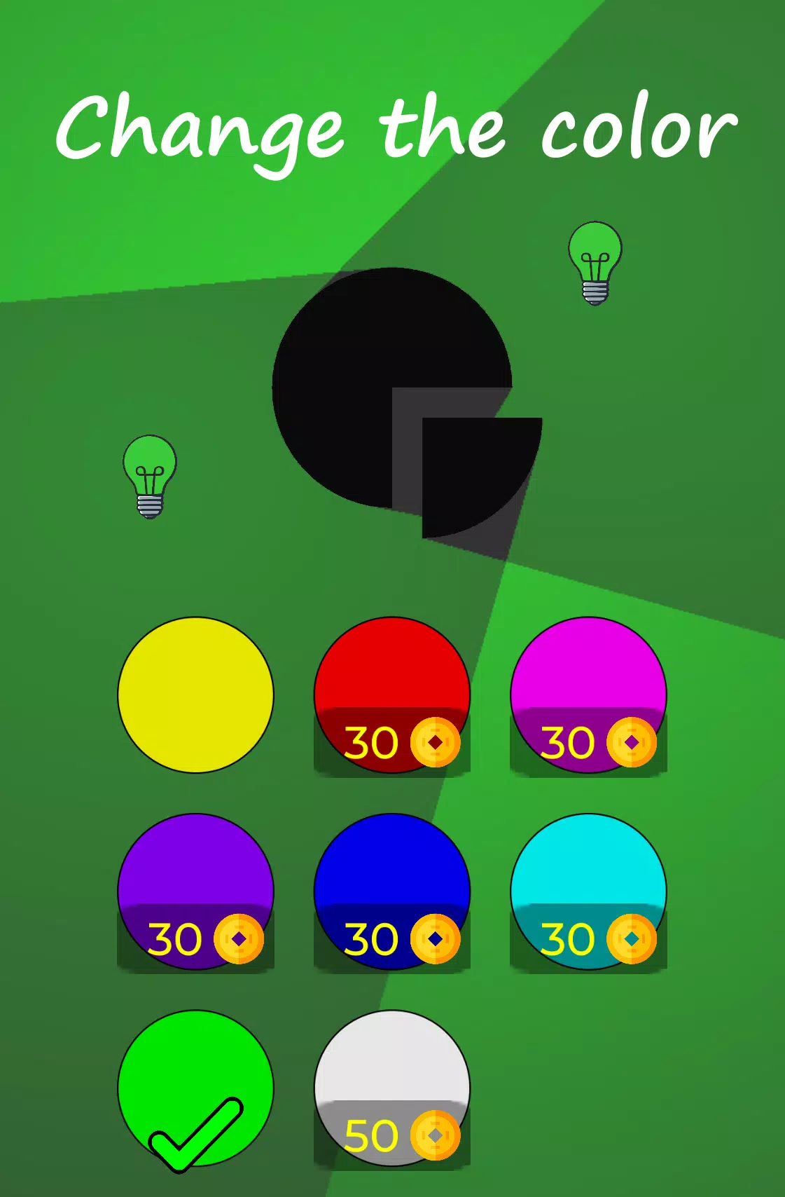 Capturas de tela do Light puzzles - light bulb